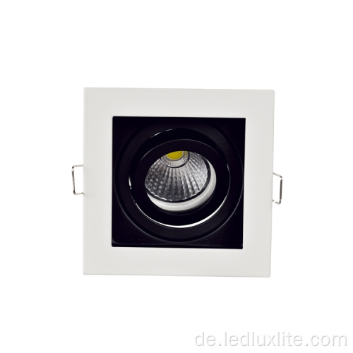 Aluminium Runde quadratische bewegliche MR16 LED-Decke